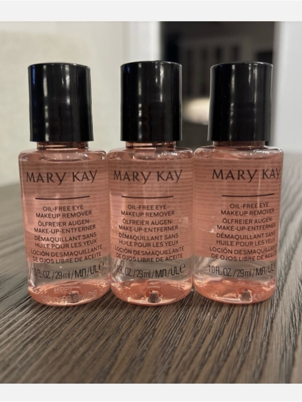 Mary Kay Travel size Oil-Free Eye Makeup Removers (Set of 3)